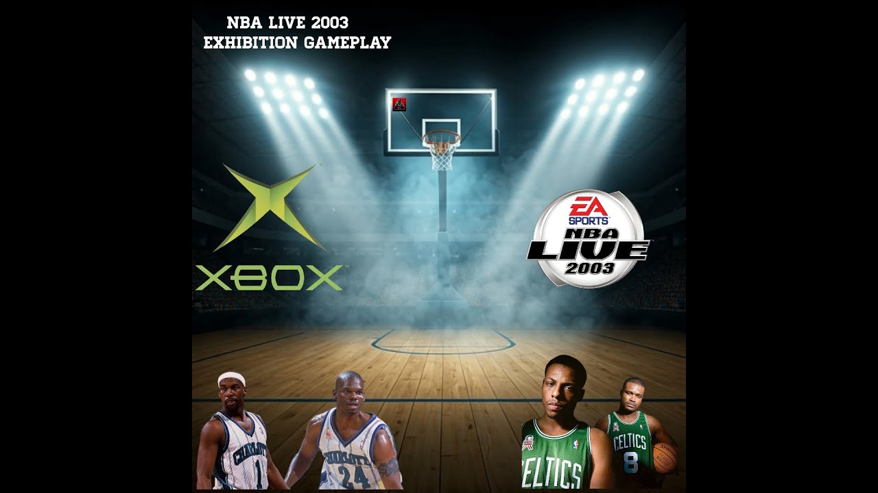 NBA Live 2003 Gameplay |XBOX| With Commentary |Hornets vs Celtics|