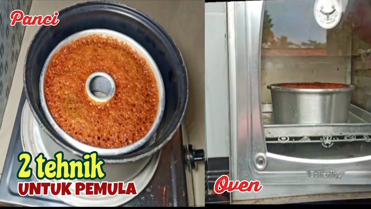 2 RESEP BOLU KARAMEL SARANG SEMUT UNTUK PEMULA ‼️