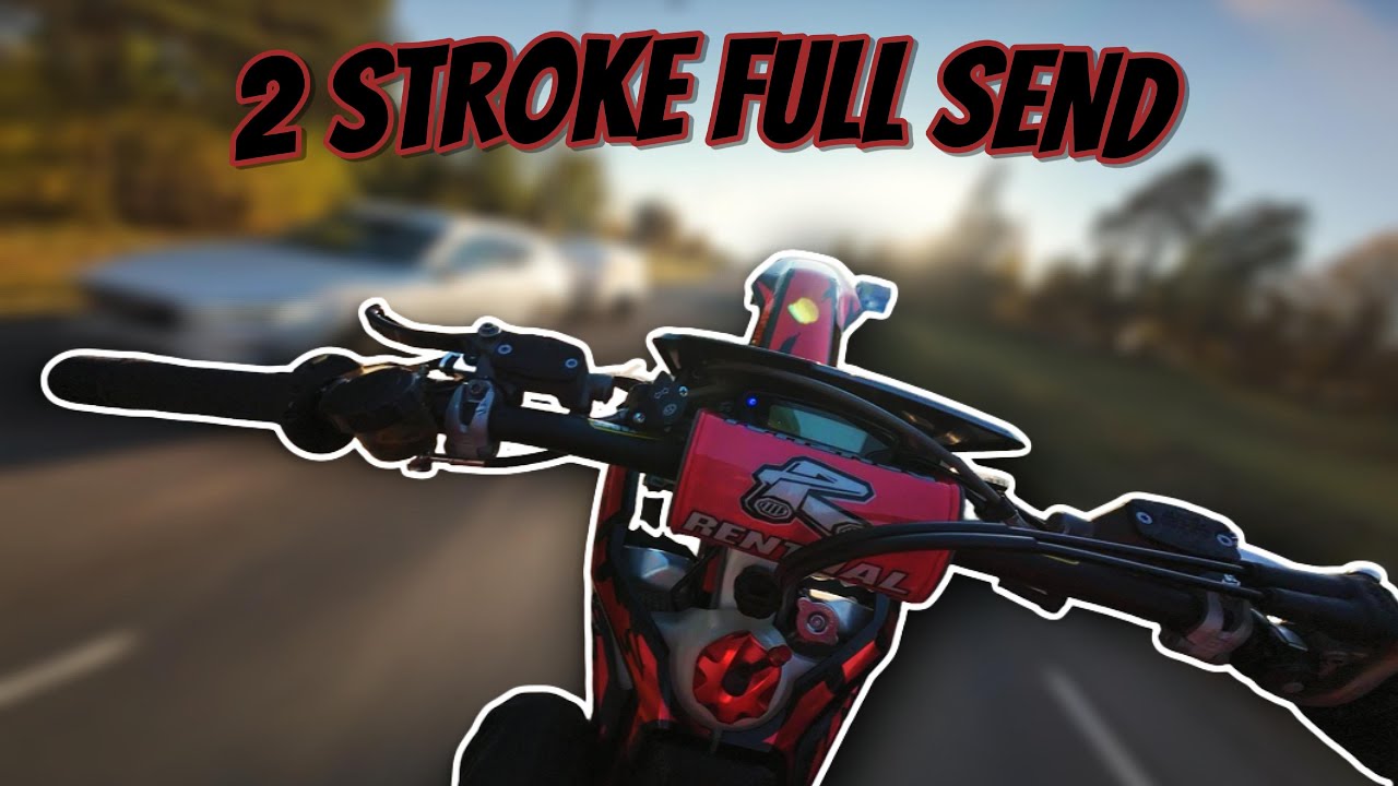 2 STROKE CITY SEND | AMAZING RAW SOUND!