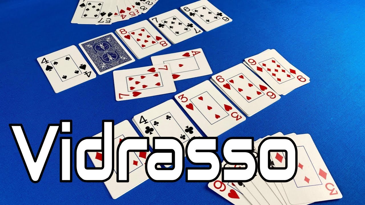 Vidrasso | a two player card game with strawmen