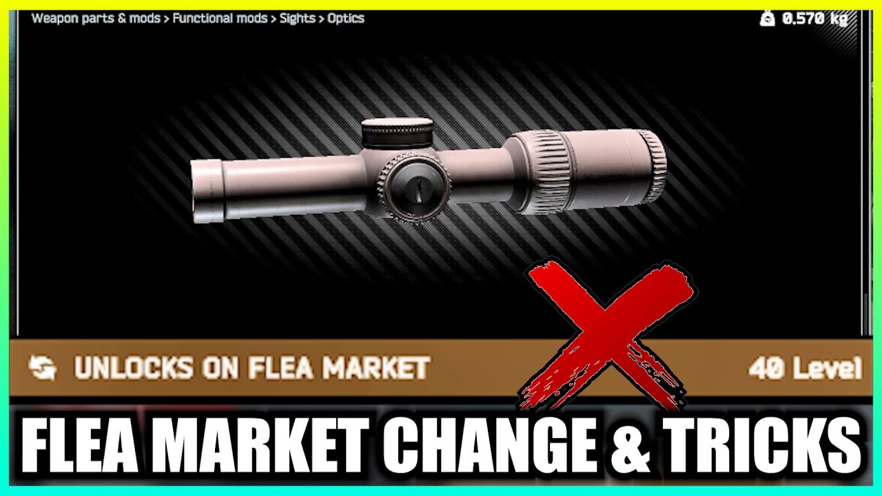 Big Flea Market Change, But There's Always a Way...