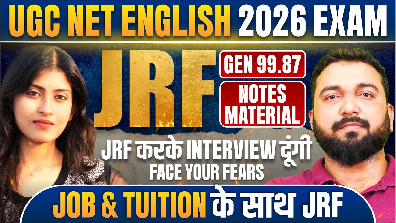 How She cracked JRF In English with  Limited Time ? UGC NET English Topper