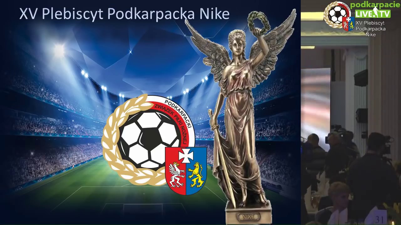 Retransmisja: XV Gala Piłkarska - Plebiscyt Podkarpacka Nike