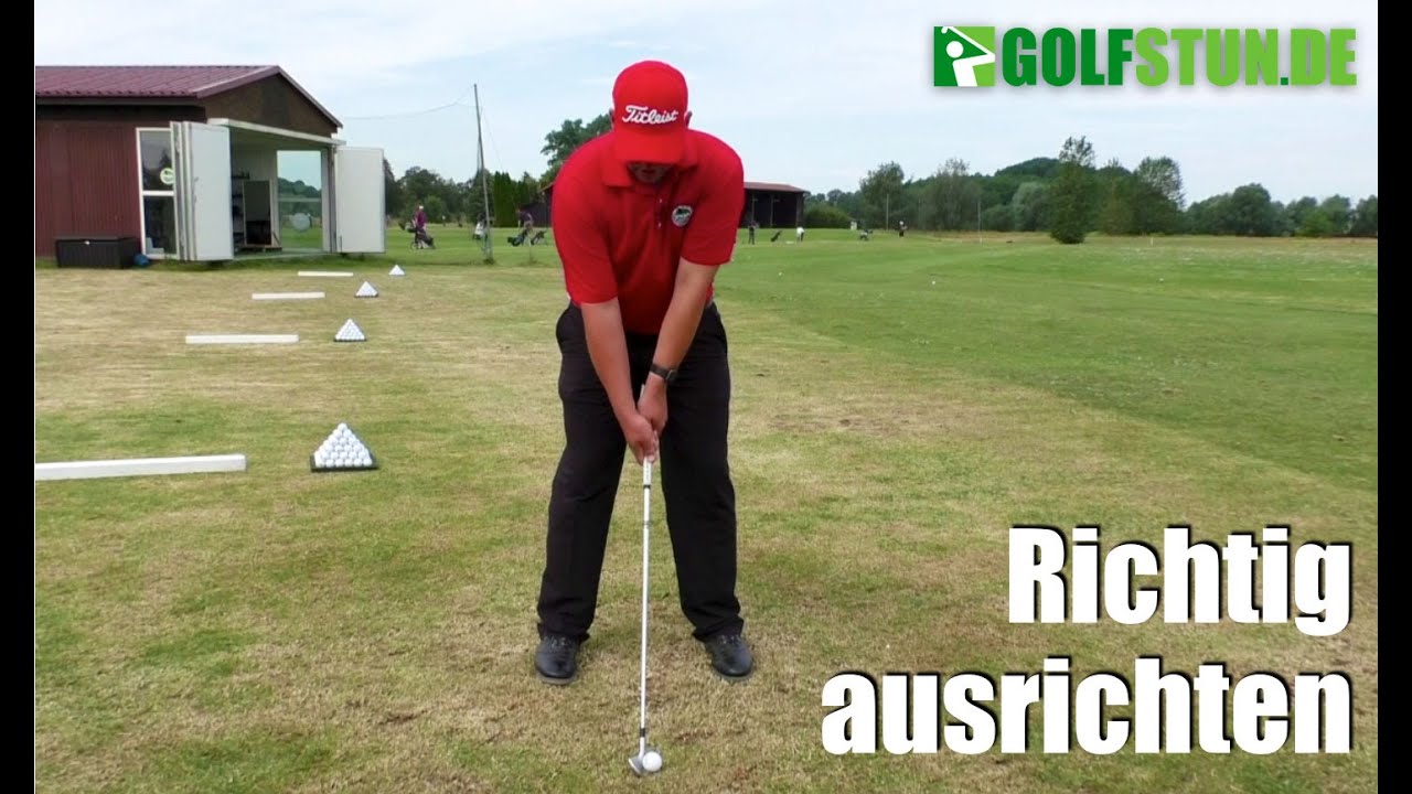 Richtig Ausrichten beim Golf