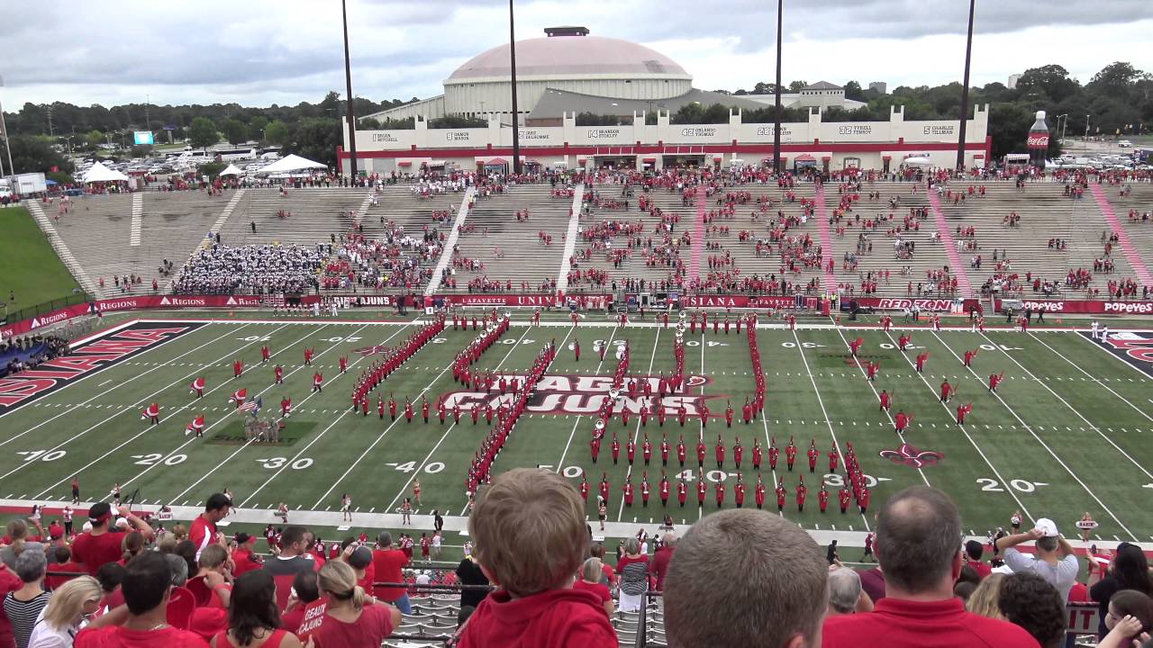 UL Lafayette Pride of Acadiana Pregame 9-17-2016