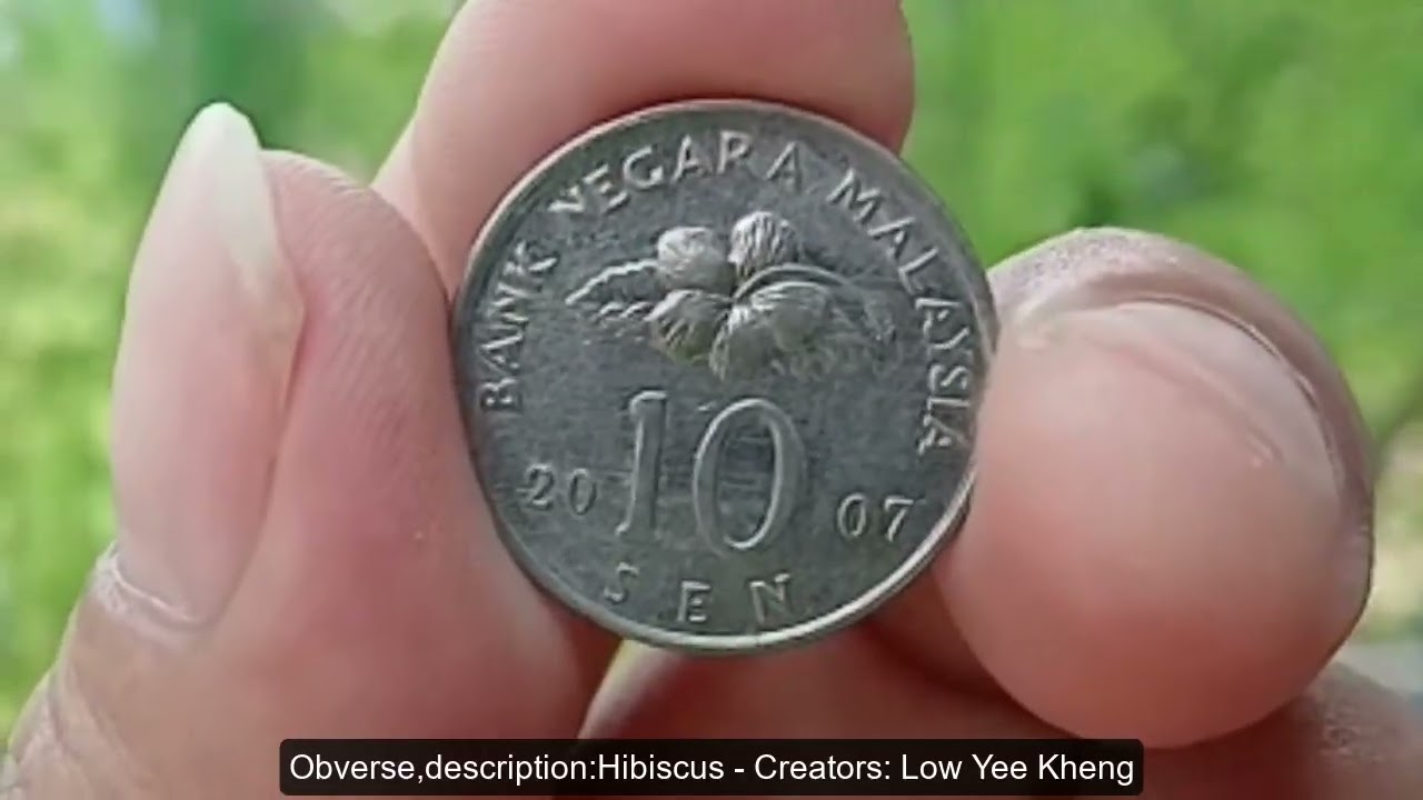 Malaysia 10 sen, 2007/Malaysia coins