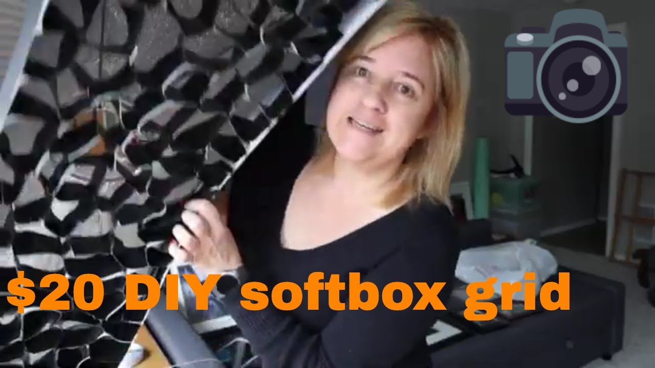 DIY Making a Grid for a softbox!