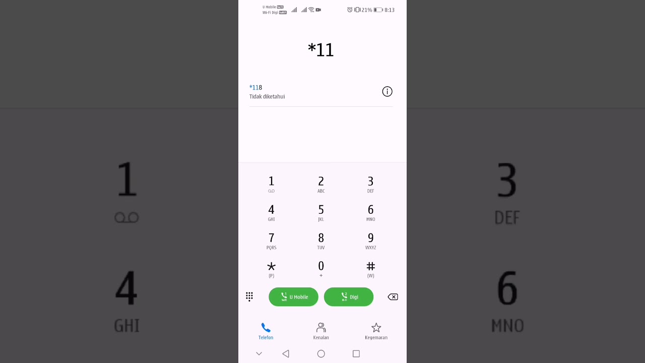 Cara daftar Internet umobile