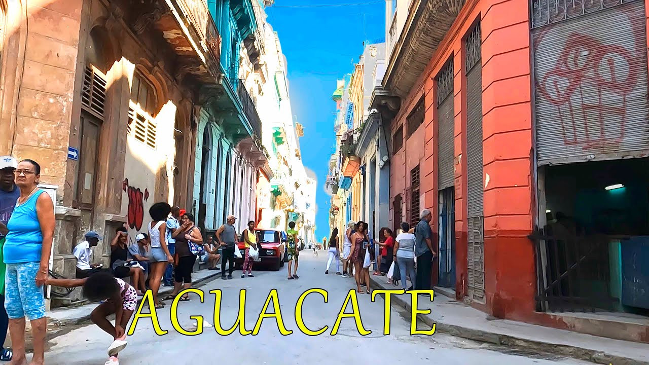 Así está La Habana / Calle Aguacate