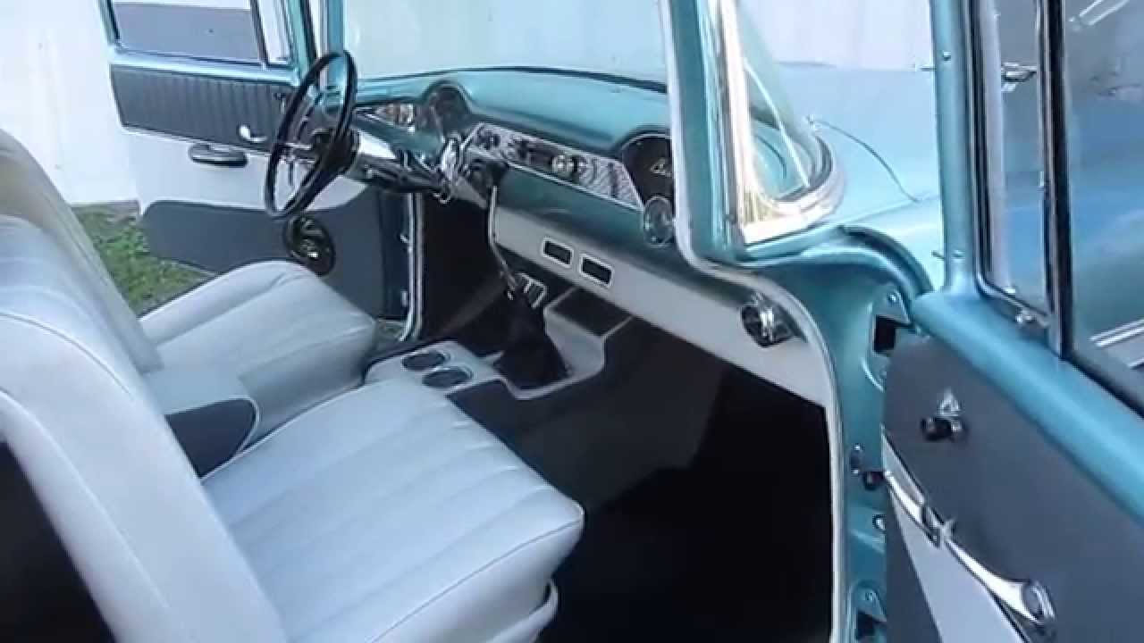 Fast440.com is pleased to offer this 1956 Chevroelt Bel Air Two-Door Post Steet Rod Sedan .....