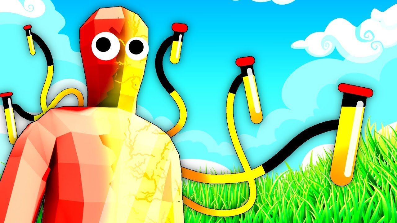 We Used GOD BLOOD To UPGRADE Our Units with POWERS In Totally Accurate Battle Simulator (TABS Mods)