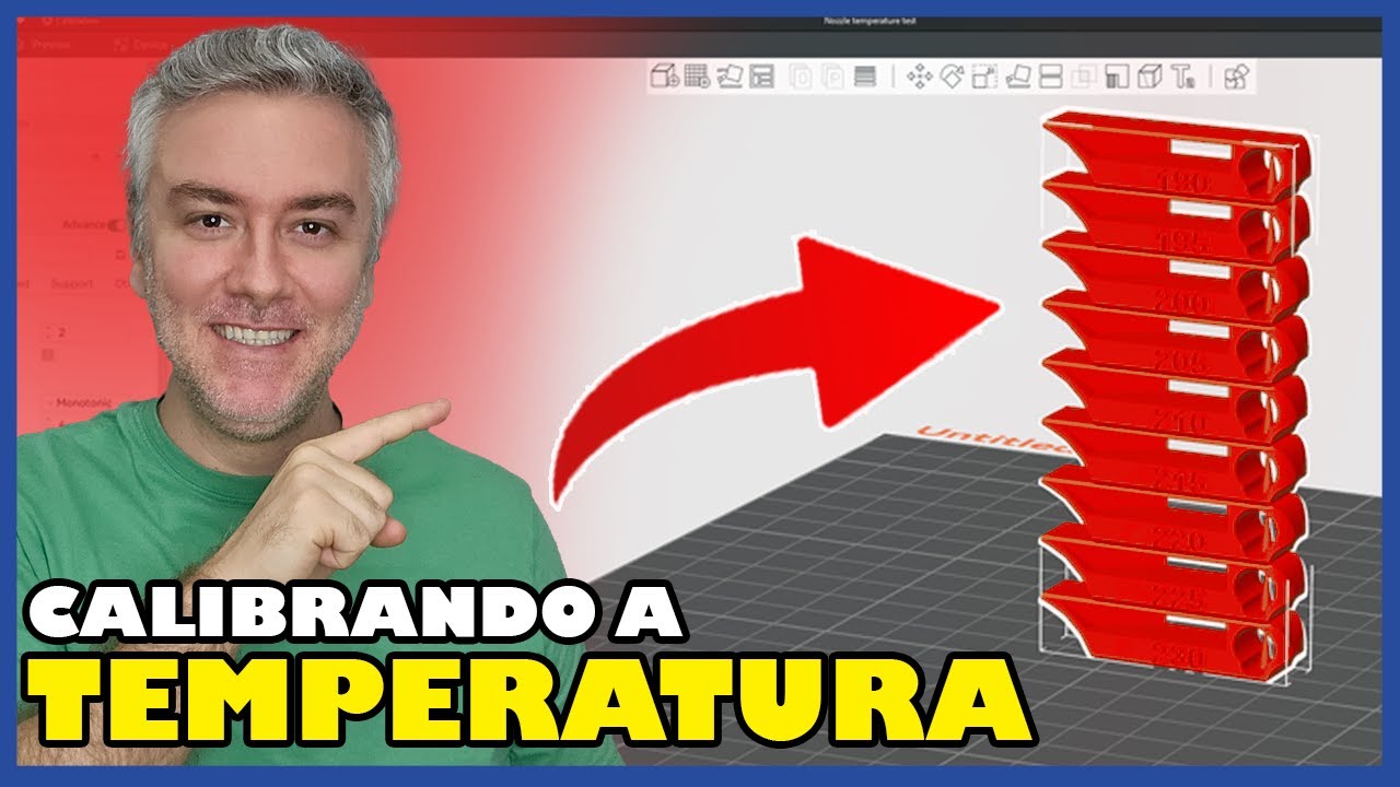 COM APENAS 1CLICK: Calibrando a temperatura da sua impressora 3D no Orca Slicer!