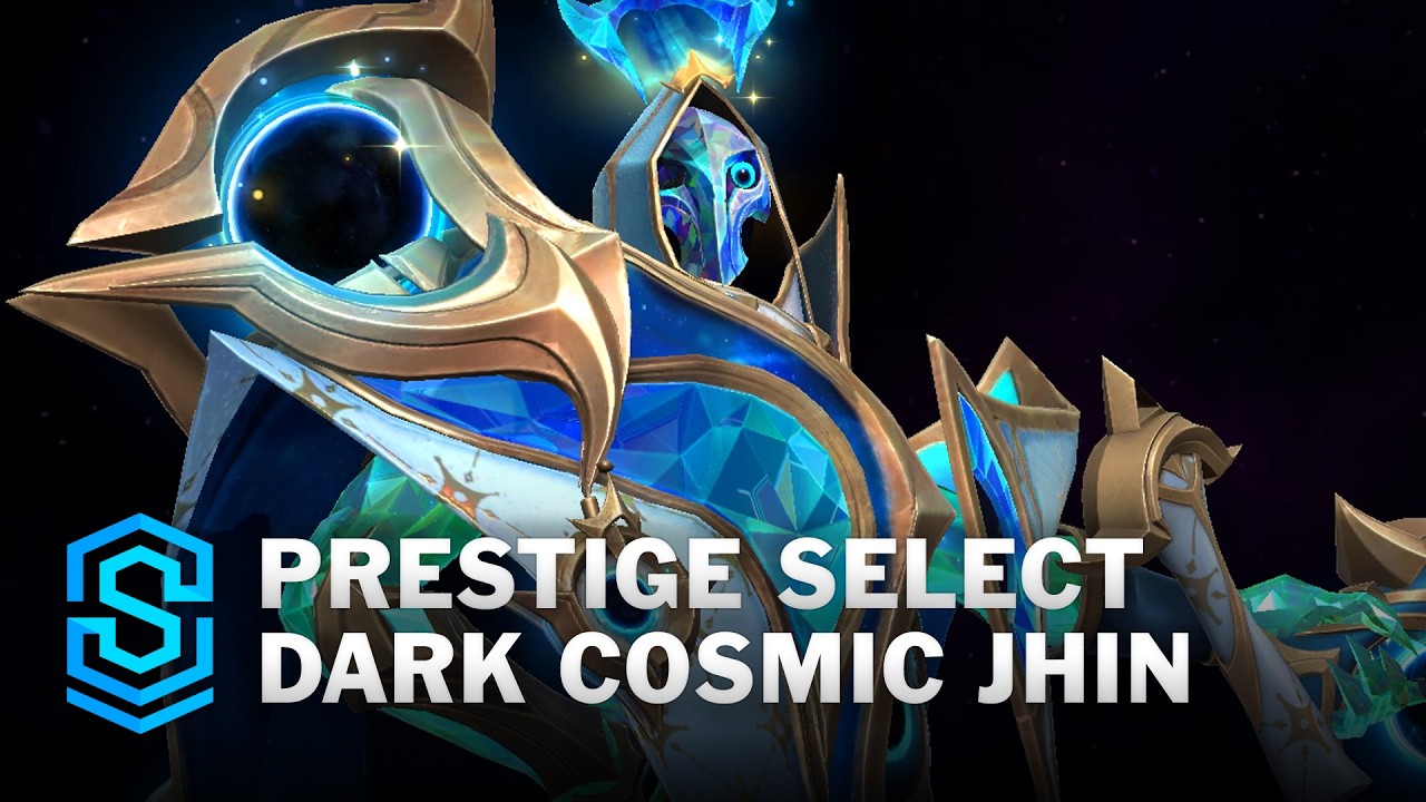 Prestige Select Dark Cosmic Jhin Wild Rift Skin Spotlight
