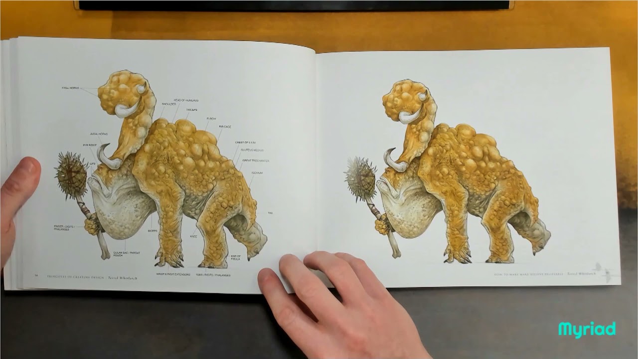Book Flip Through - Principles of Creature Design - by Terryl Whitlatch