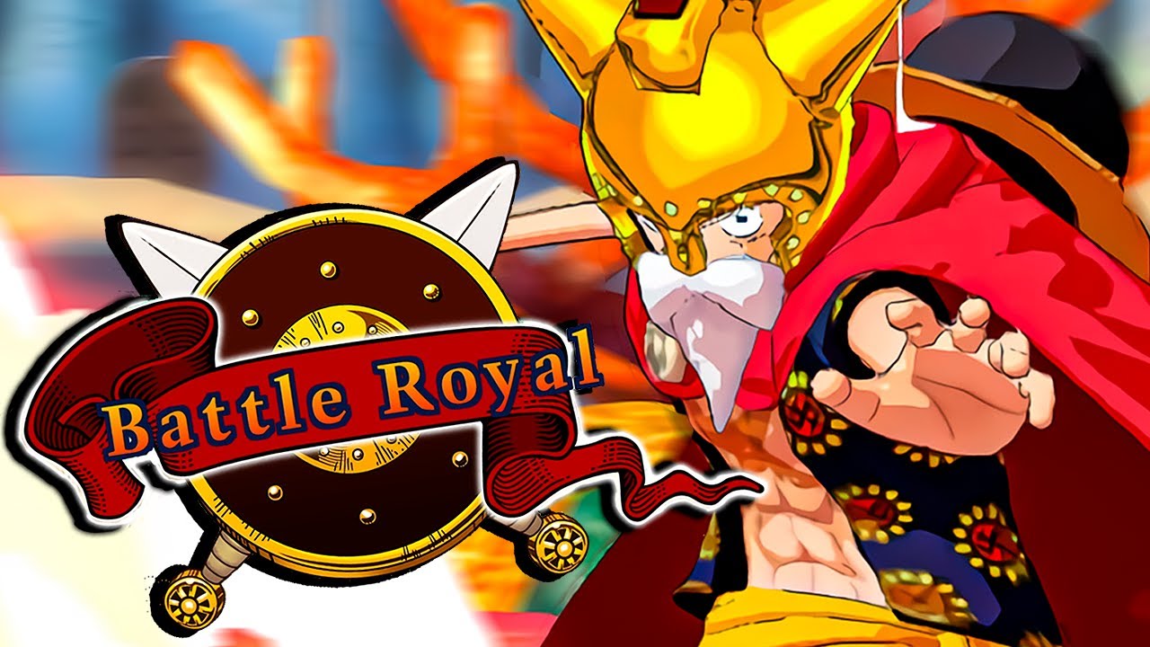 NESSE JOGO DE ONE PIECE, EXISTE UM MODO BATTLE ROYALE...