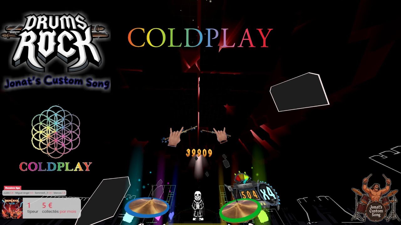 Coldplay – Paradise | EMOTIONAL VR Drum Cover 🥁🌌 (Drums Rock VR)