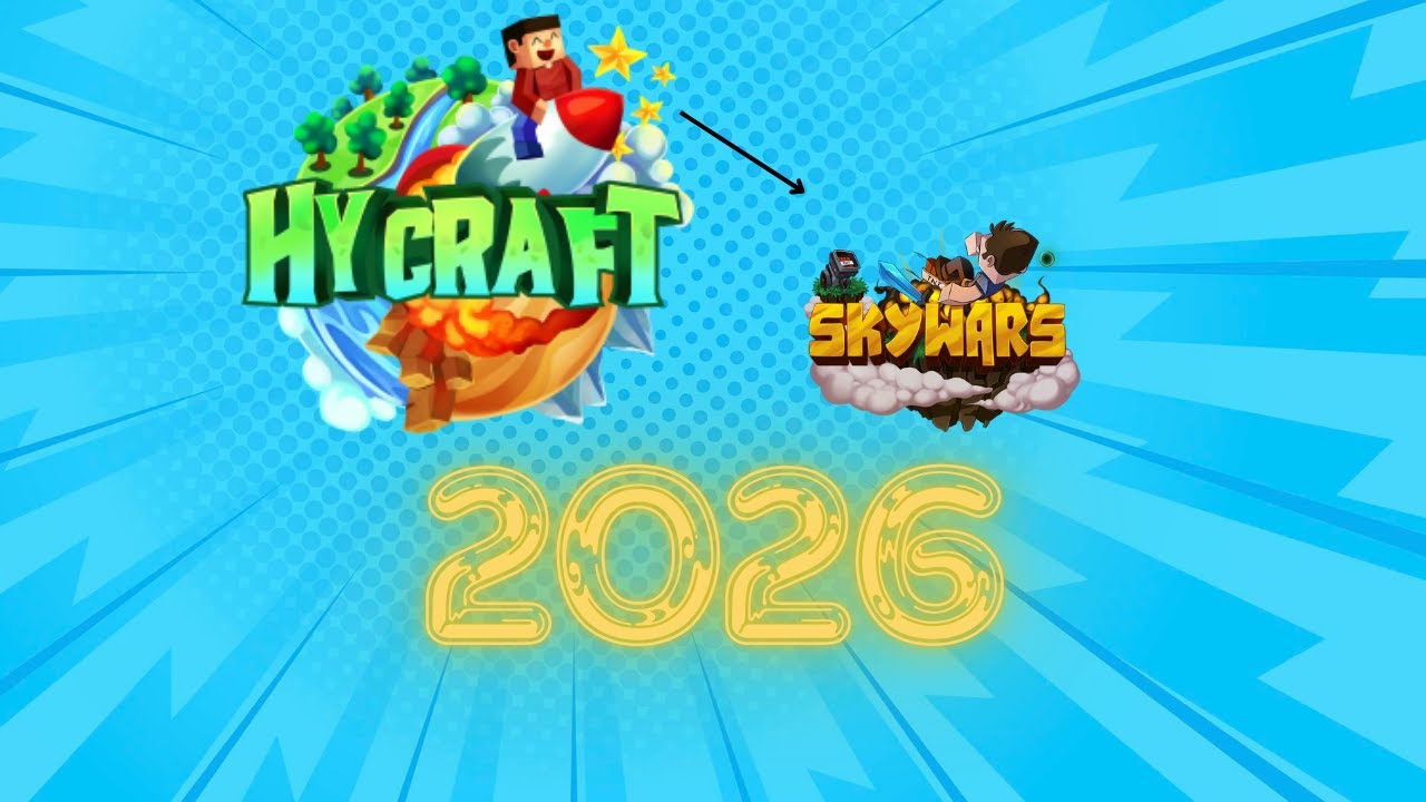 JUGANDO SKYWARS EN PLENO 2026 ///ESTO ESTA MUY BUENO // #minecraft #skywars #hycraft