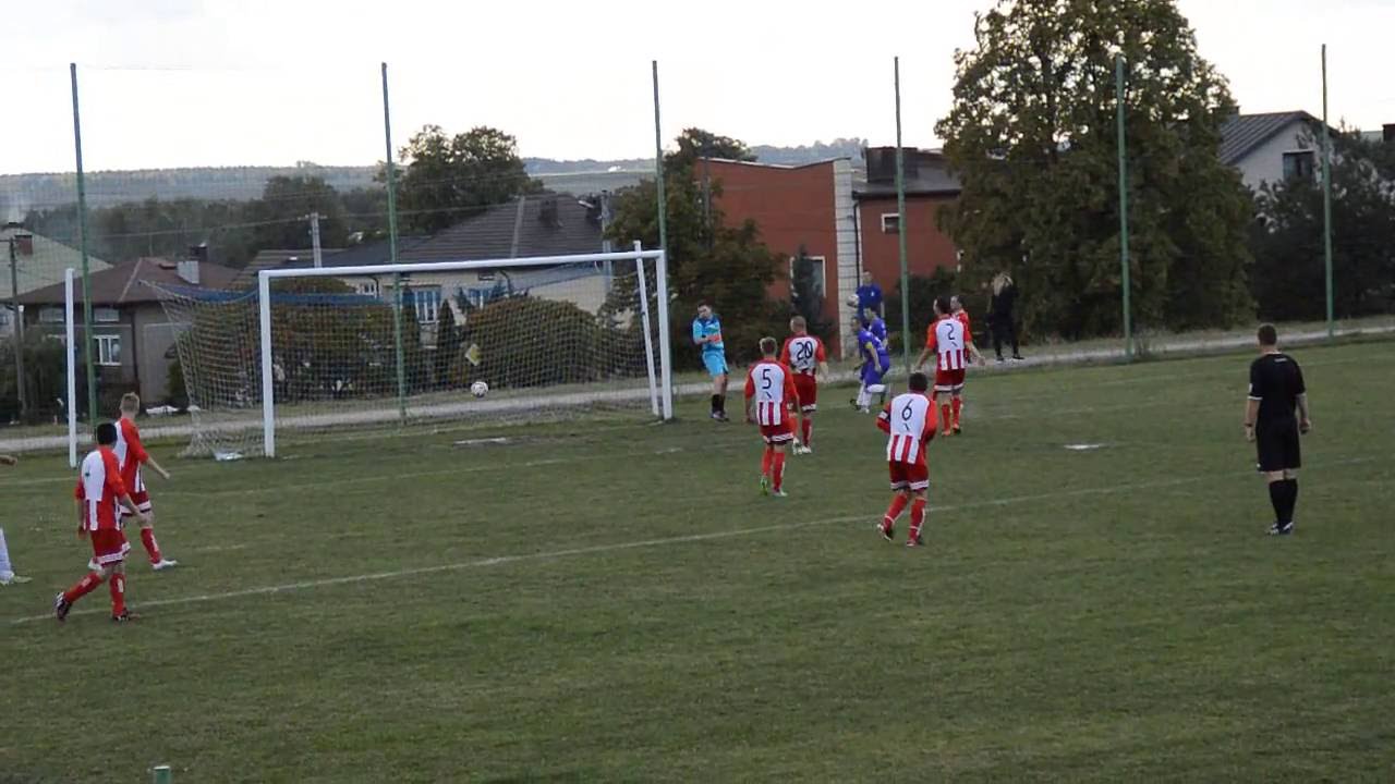 Nida Sobków 4:2 Bucovia Bukowa (bramki)