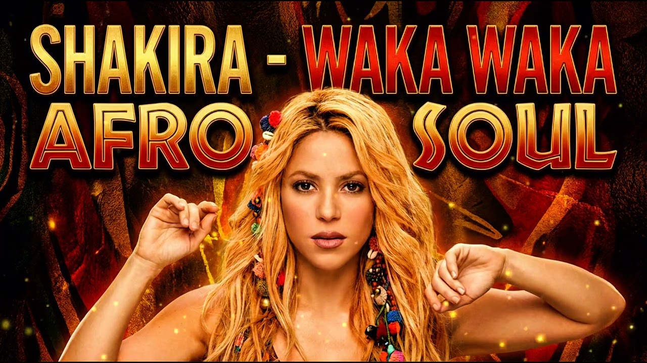 Shakira – Waka Waka Afro Soul Lyrics | Summer African Vibes | Afro UpBeats