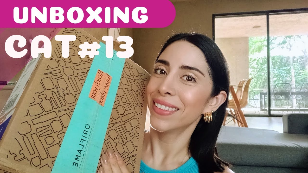 UNBOXING CAT 13 #oriflame #skincare #bellezaverdadera