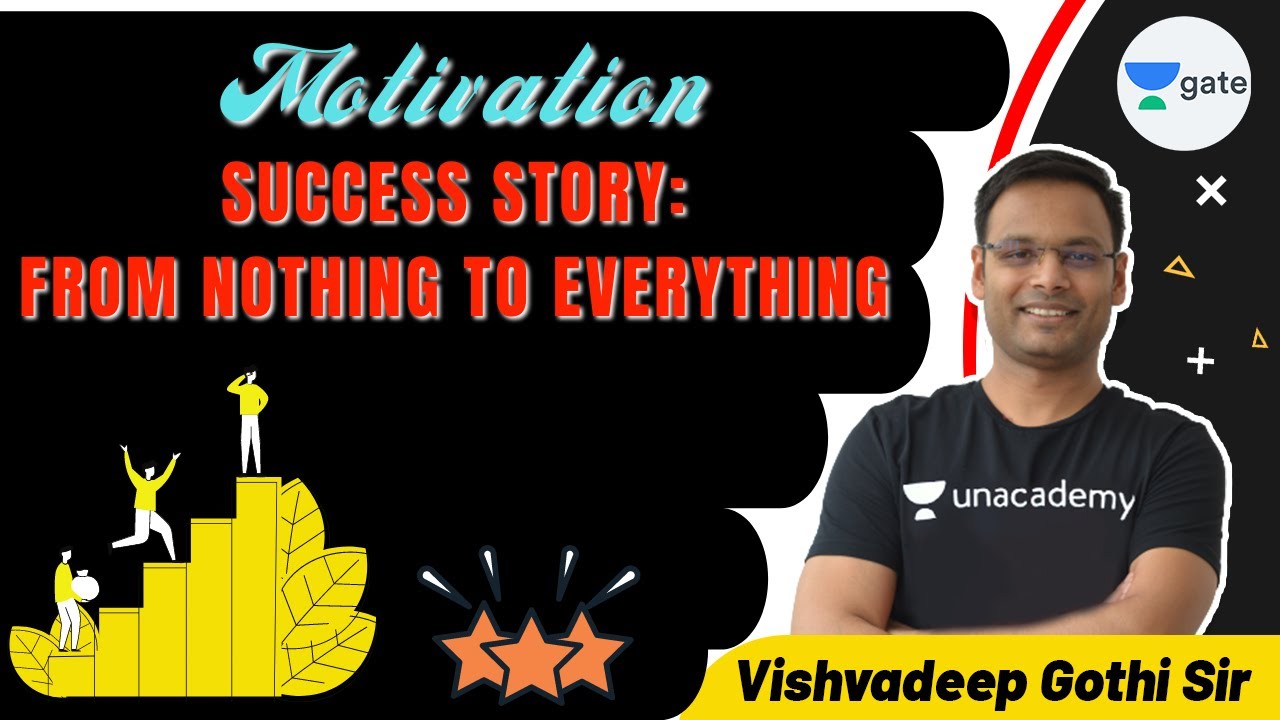 Success Story: From Nothing to Everything - Motivation | GATE 2022 #VishvadeepGothi
