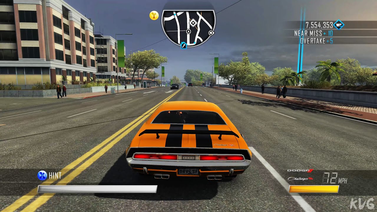 Driver San Francisco - Dodge Challenger R/T - Open World Free Roam Gameplay (PC UHD) [4K60FPS]