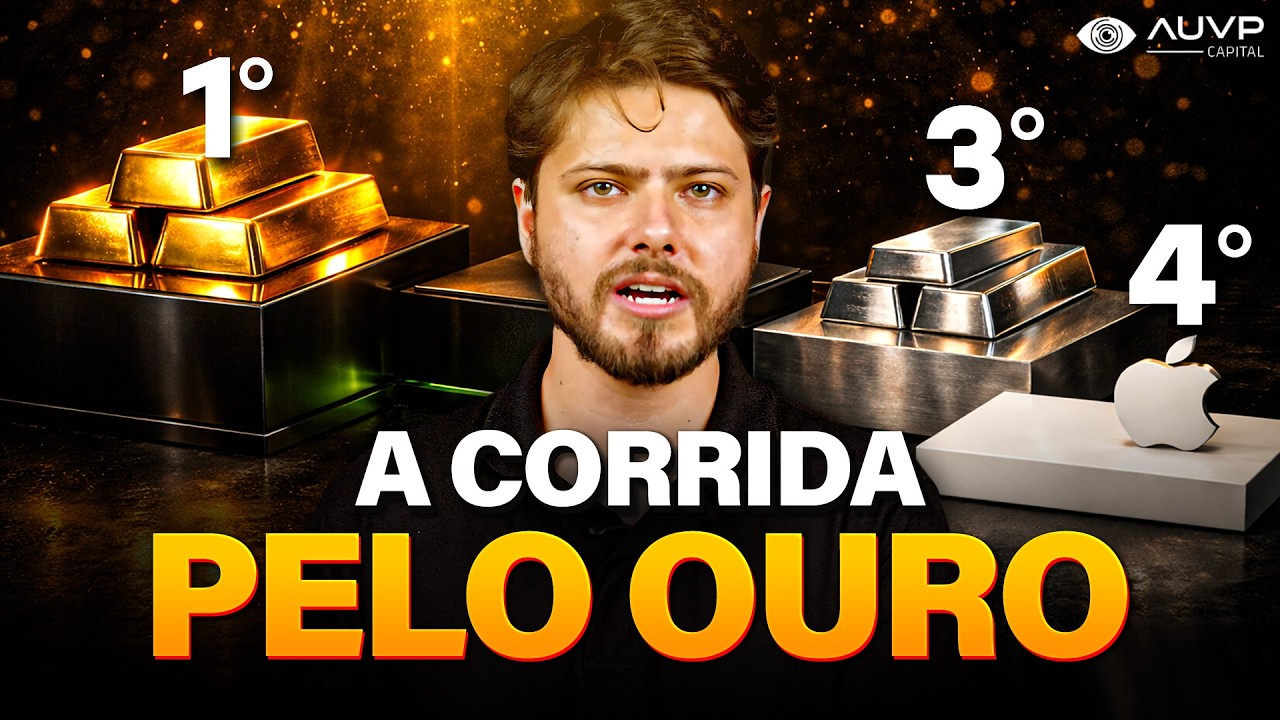 Por que os Bancos Centrais estão COMPRANDO OURO em silêncio?