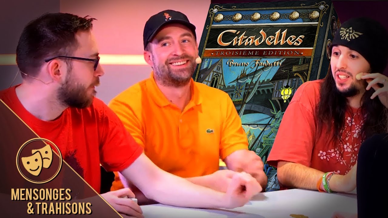 Citadelles, qui sera le plus grand strat&egrave;ge ? - Mensonges & Trahisons