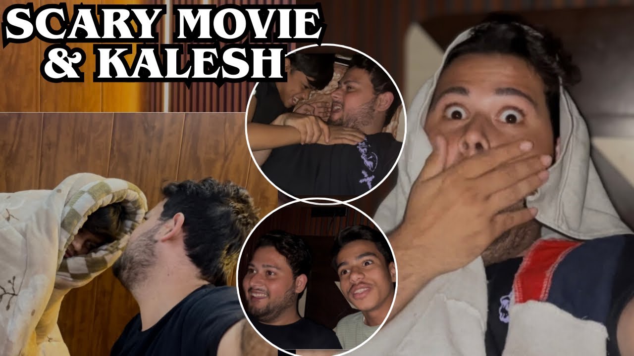 Late Night Movie & Bakchodi With Friends |The Conjuring😱| Funny Vlog🤣