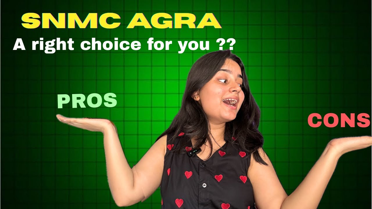 PROS & CONS of SNMC AGRA || boys hostel || mess || new hostel everything explained in detail 🌸#snmc