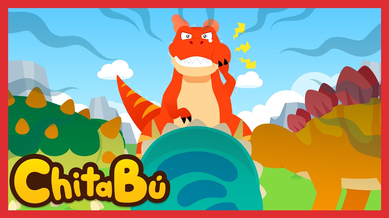 Los Dinosaurios desafían a Tiranosaurio| Canciones Infantiles | #ChitaBú