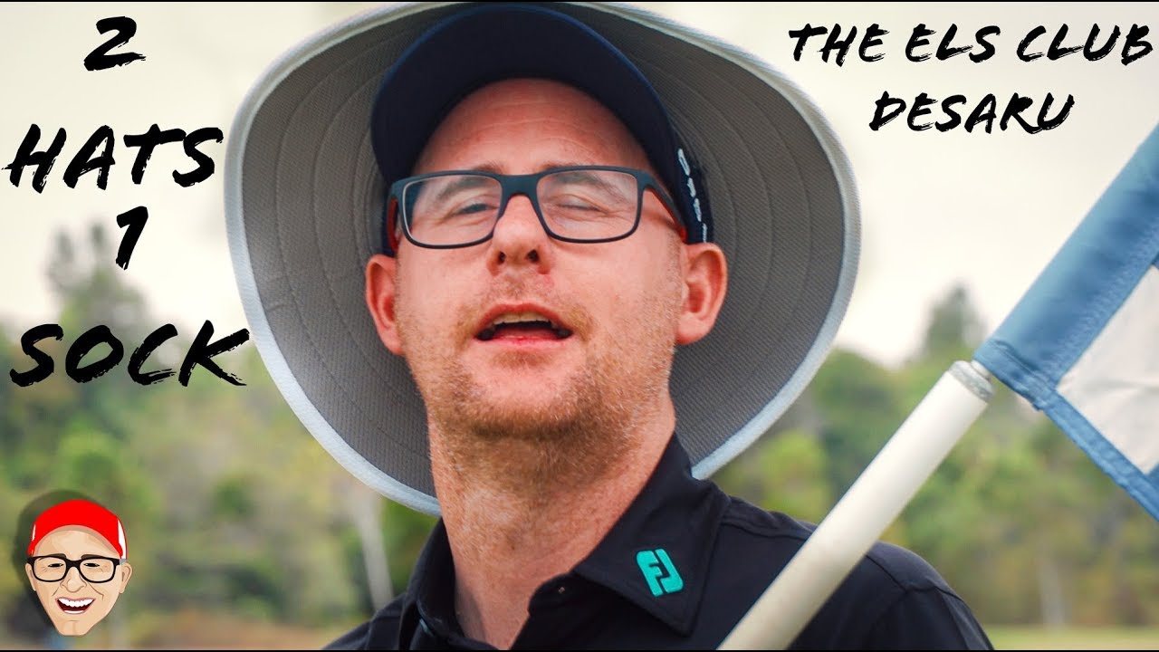 THE ELS CLUB DESARU ACADEMY COURSE PART 1 - 2 HATS 1 SOCK