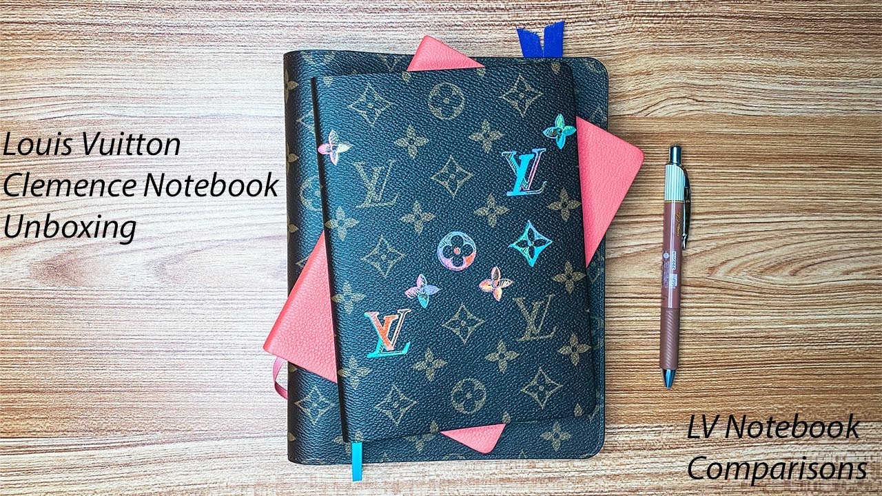 Louis Vuitton UNBOXING | CLEMENCE NOTEBOOK | Notebook Comparison