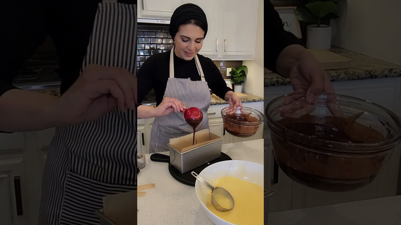 ماربل كيك الحليب الساخن من سنابي