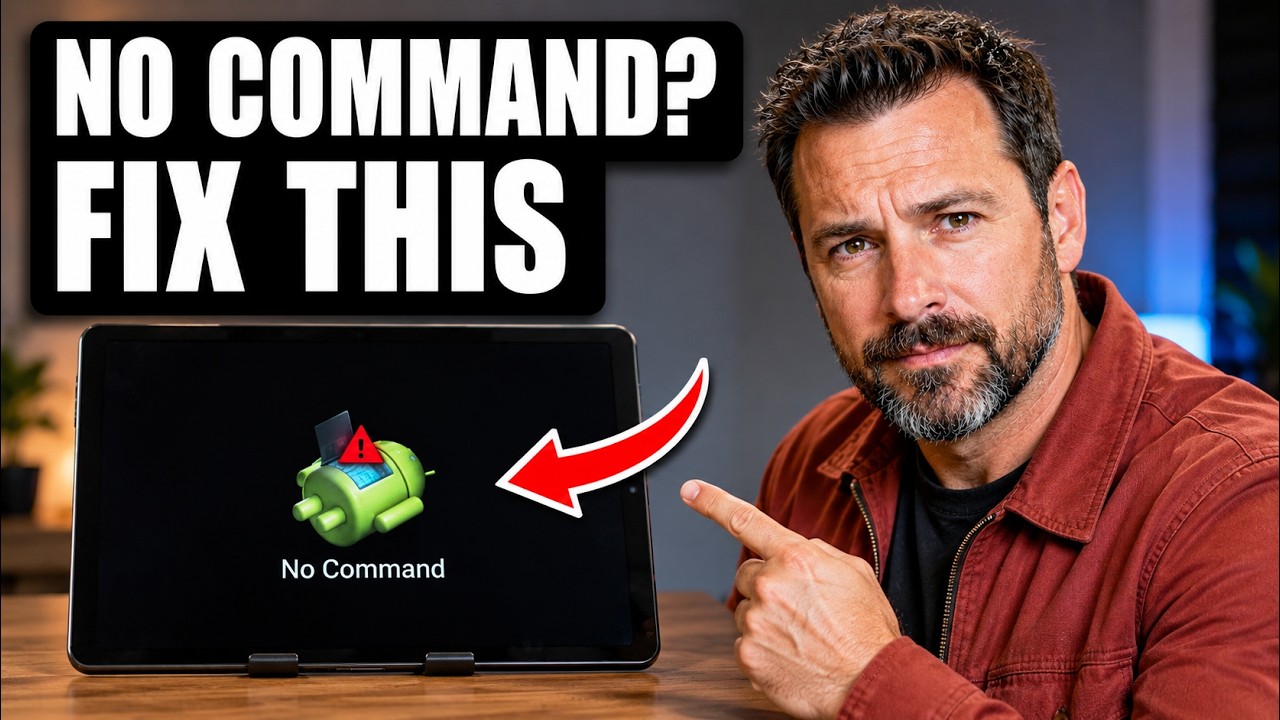 Как исправить Android-планшет, зависший на ошибке &laquo;No command&raquo;?