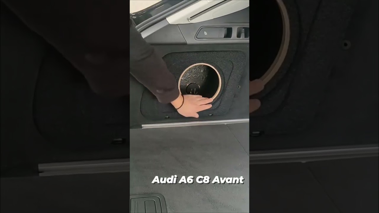 Audi A6 C8 Avant Fit-Box subwoofer enclosure