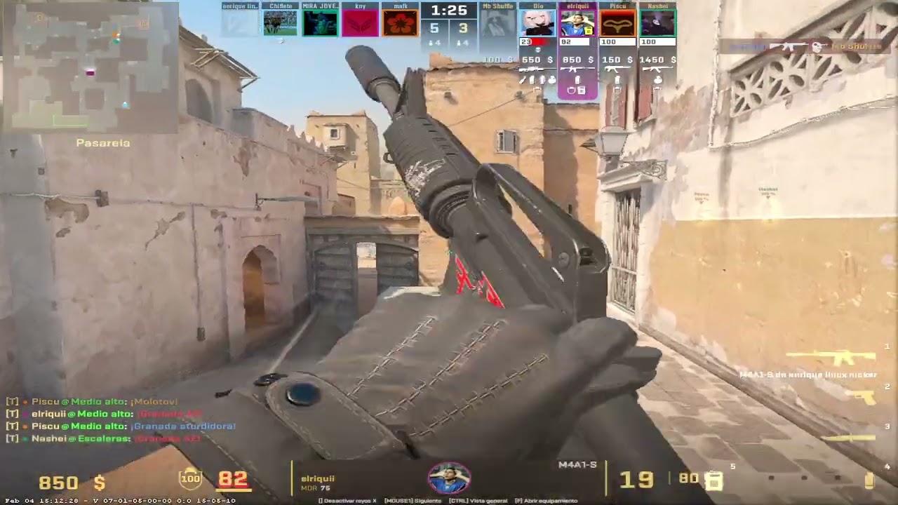 PARA GANAR ESTE TIPO DE PARTIDAS TODOS TENEMOS QUE SER BUENO l Counter Strike 2 #284