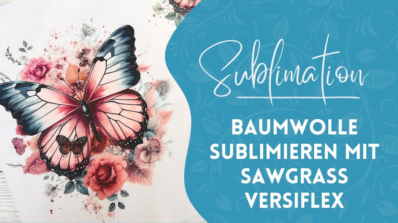 Baumwolle sublimieren mit dem VersiFlex System von Sawgrass