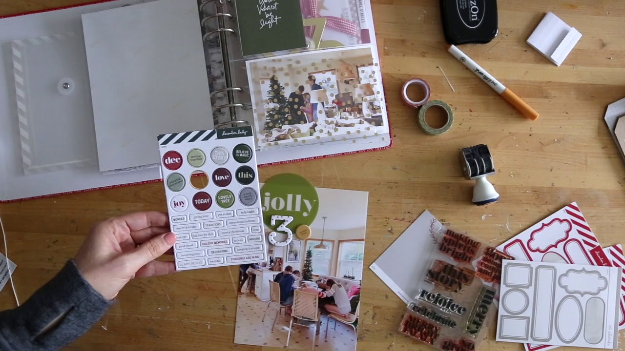 December Daily® 2018 | Day Three