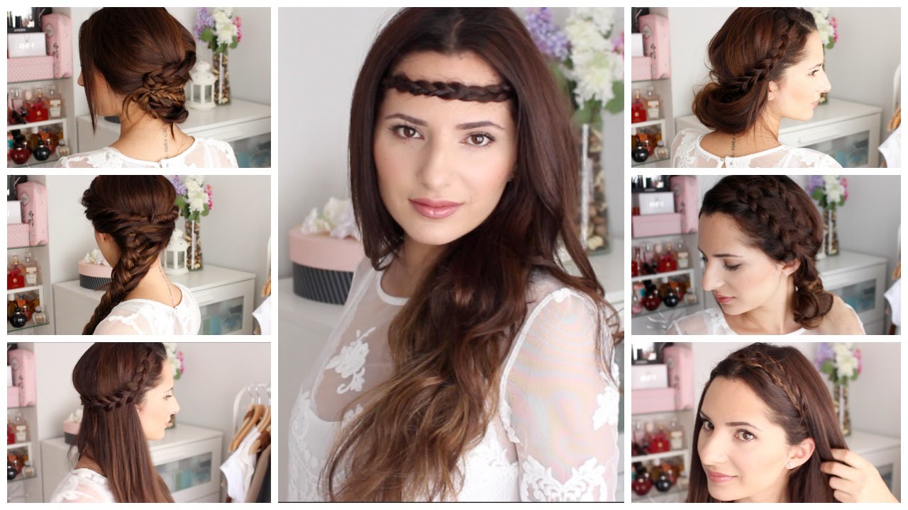 7 Peinados Para cada día  |  Fáciles y Rápidos | Boho Chic