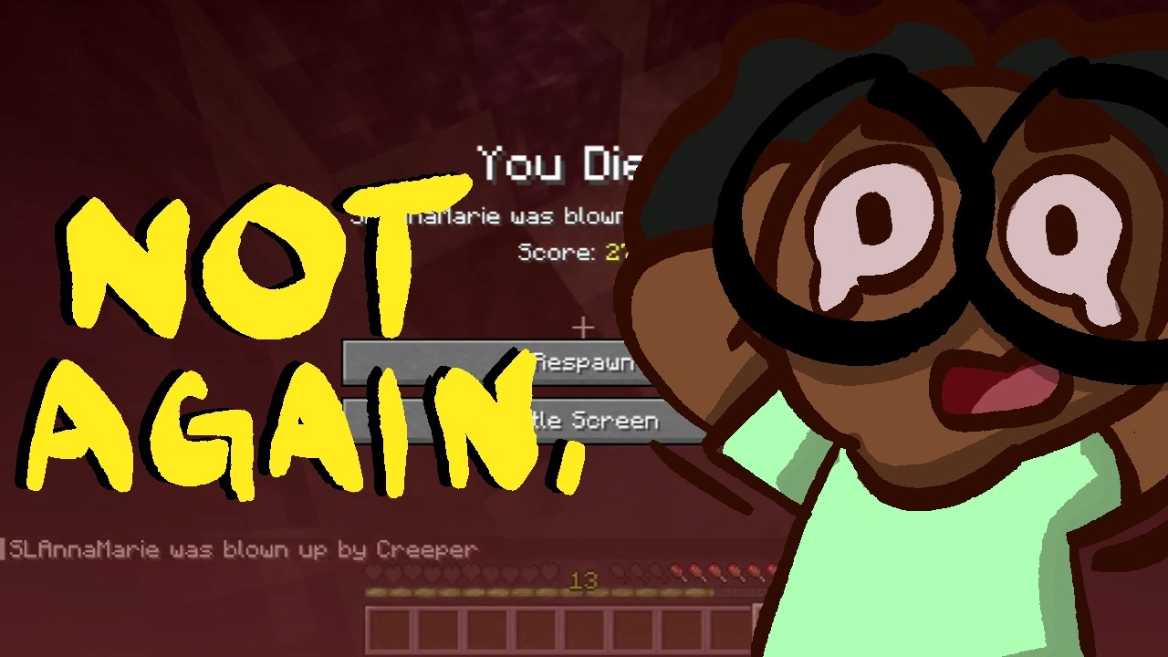 Minecraft is a Horror Game in this Vdeo.