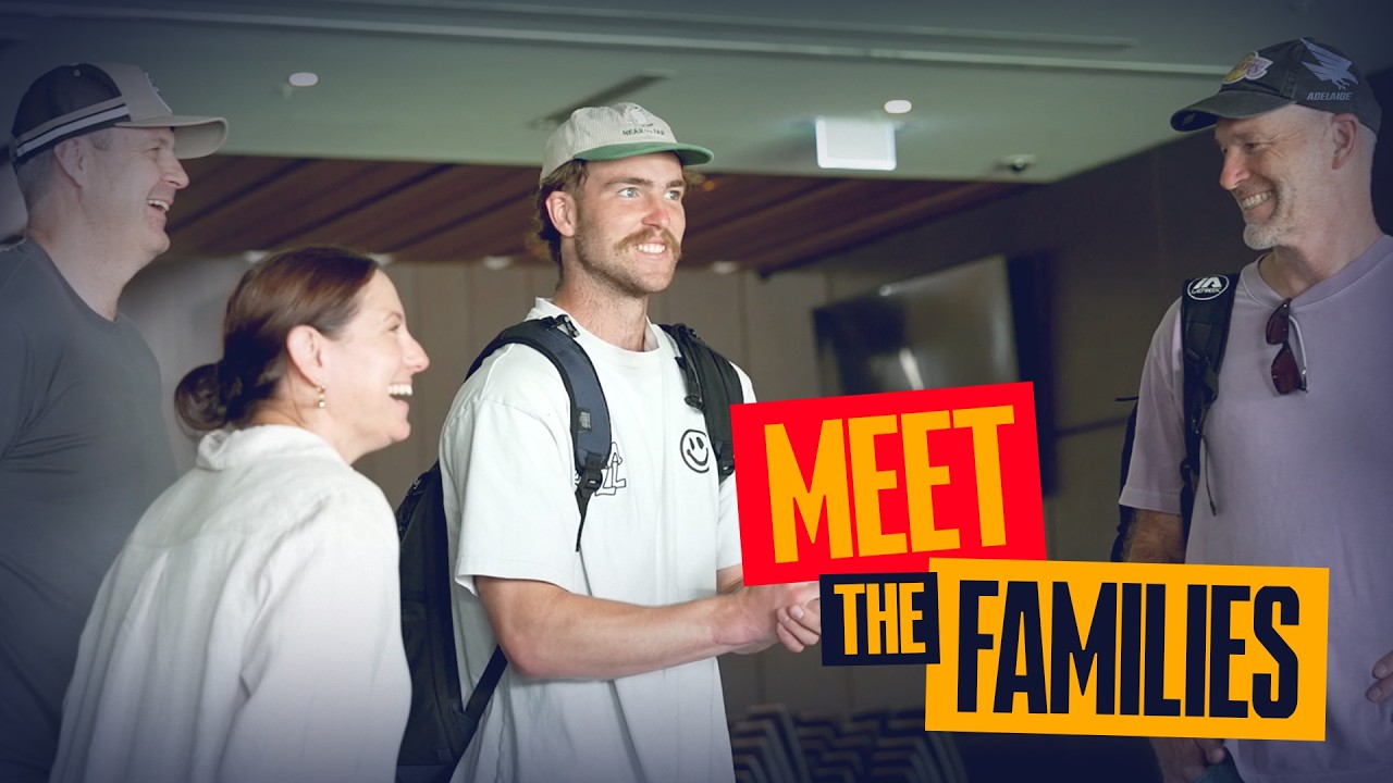 Families spill the fun facts on our new players in first Adelaide Oval visit