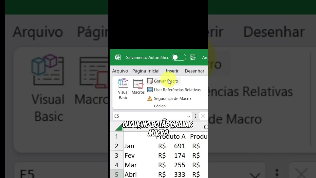 Como fazer Macros VBA no Excel em 37 segundos