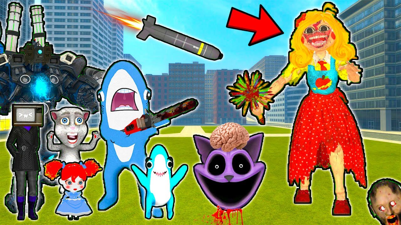 PROFESOARA NEBUNA DIN POPPY PLAYTIME 3 II MANANCA CREIERUL LUI CATNAP LA SCOALA VS DRACULASS! *EPIC*