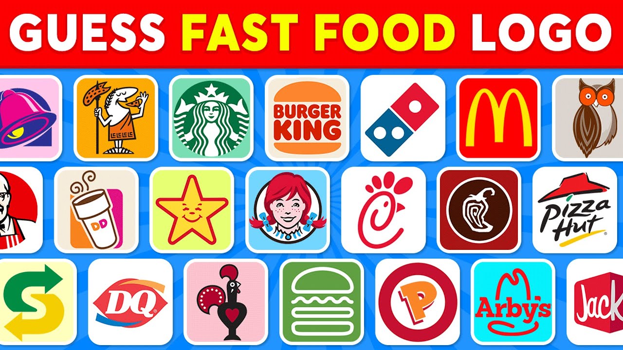 Guess The Fast Food Logo in 3 Seconds | 100 Famous Logos 🍔🍫 Logo Quiz 2024