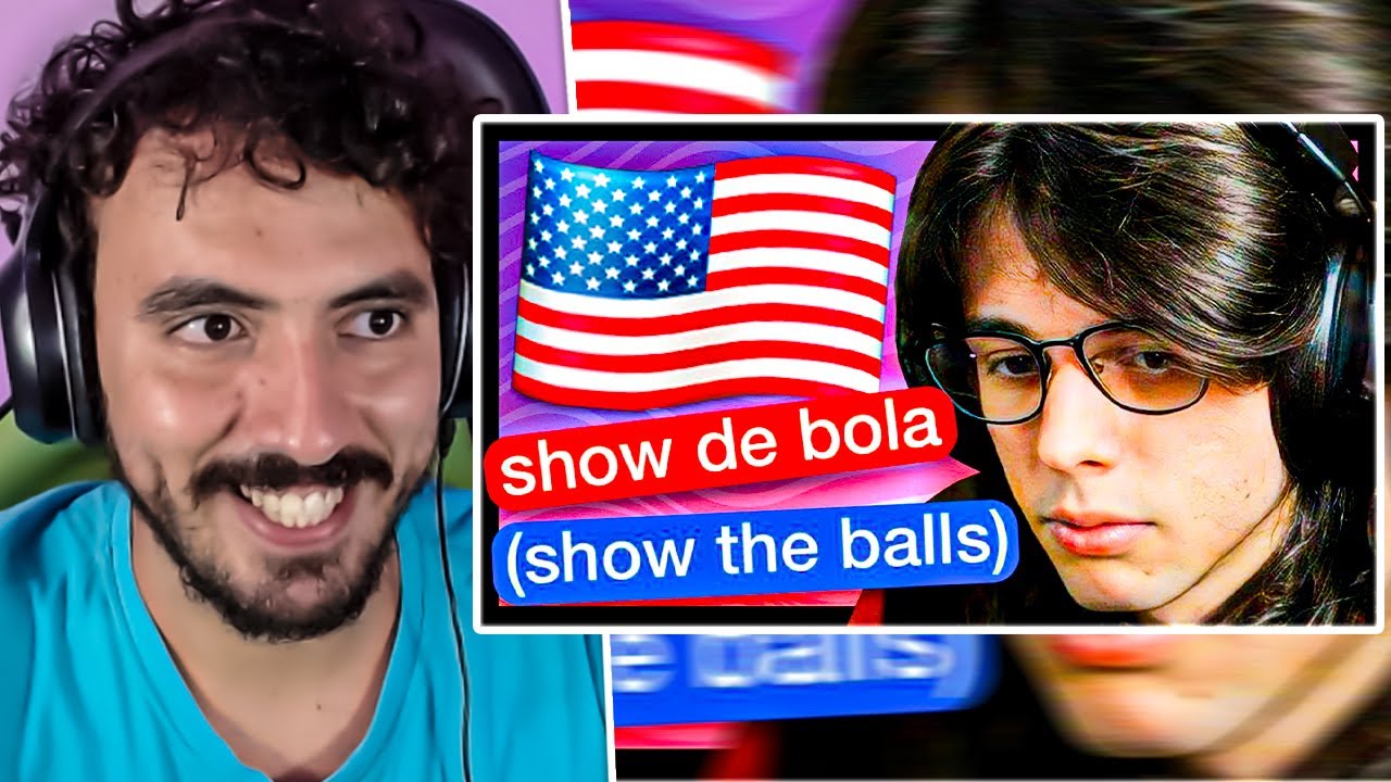 aprendendo INGL&Ecirc;S em 10 MINUTOS (Ft. Scottonauta e Keller) - Cantinho do Umild | Leozin React