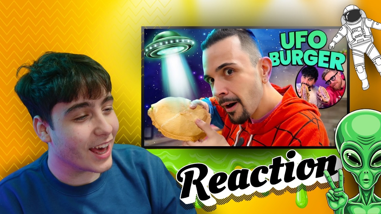 CICCIOGAMER CUCINA L'UFO BURGER DI DOSE E DADDA - REACTION