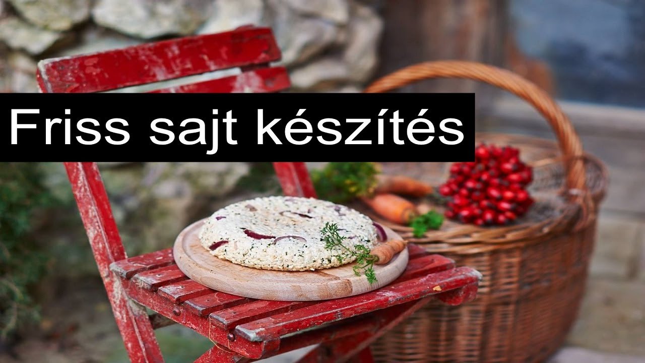 Friss sajt, gomolyasajt készítés egyszerűen!
