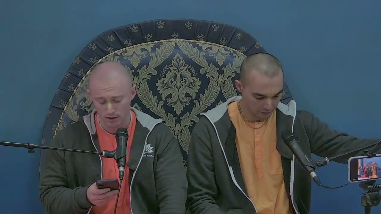 2026.01.16 - ШБ на фестивале санкиртаны. Прана Гауранга дас и Гаура Симха дас 
