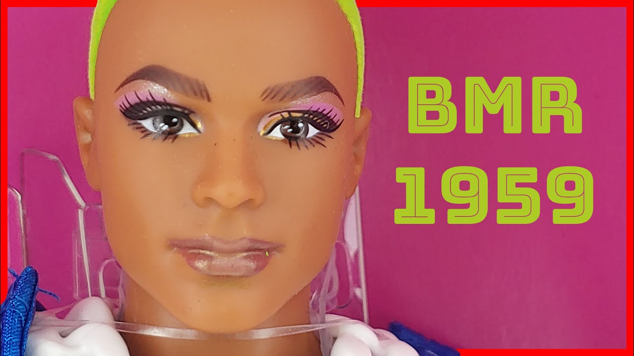 KEN'S WEARING MAKEUP?!?!?!?! BMR 1959 Doll Review - TYLER'S TOY BOX